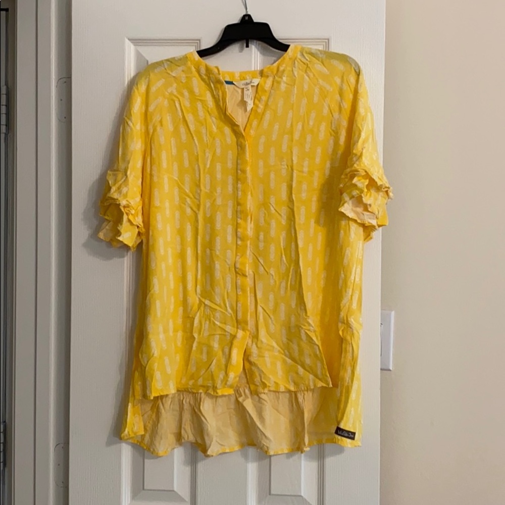 Matilda Jane Yellow Tunic Blouse